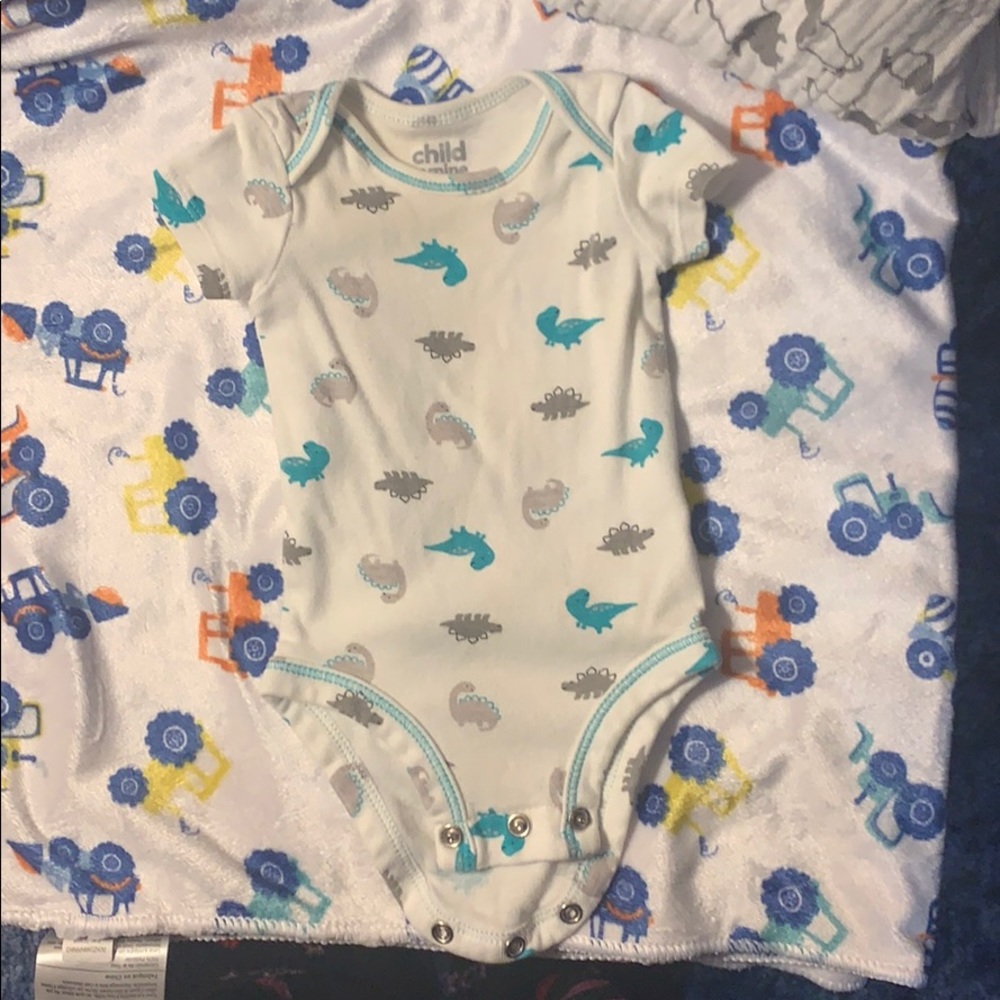 Newborn Dino onesie
